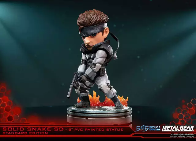 Comprar Figura Solid Snake Metal Gear Solid 20cm Figuras de Videojuegos Estándar screen 4