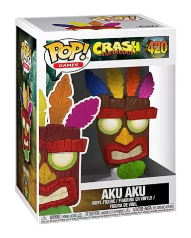 Comprar Figura POP! Aku Aku Crash Bandicoot Figuras Estándar