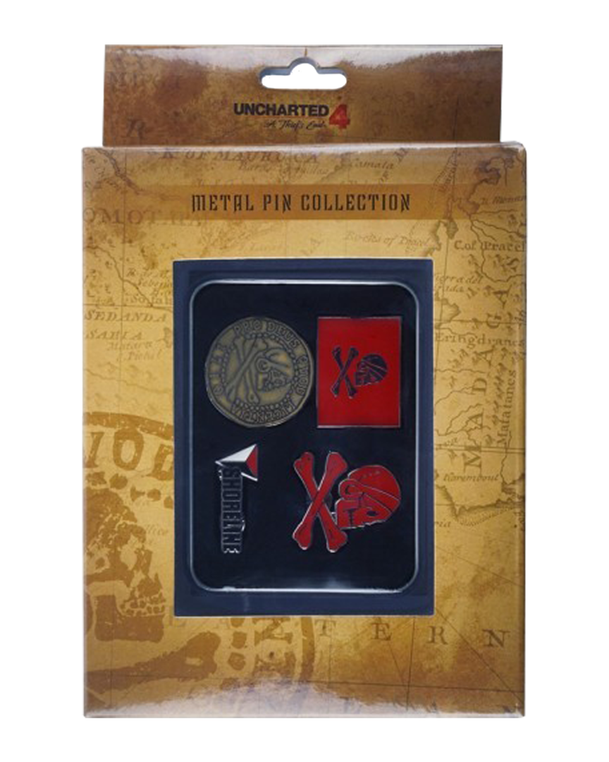 Set de pins uncharted 4