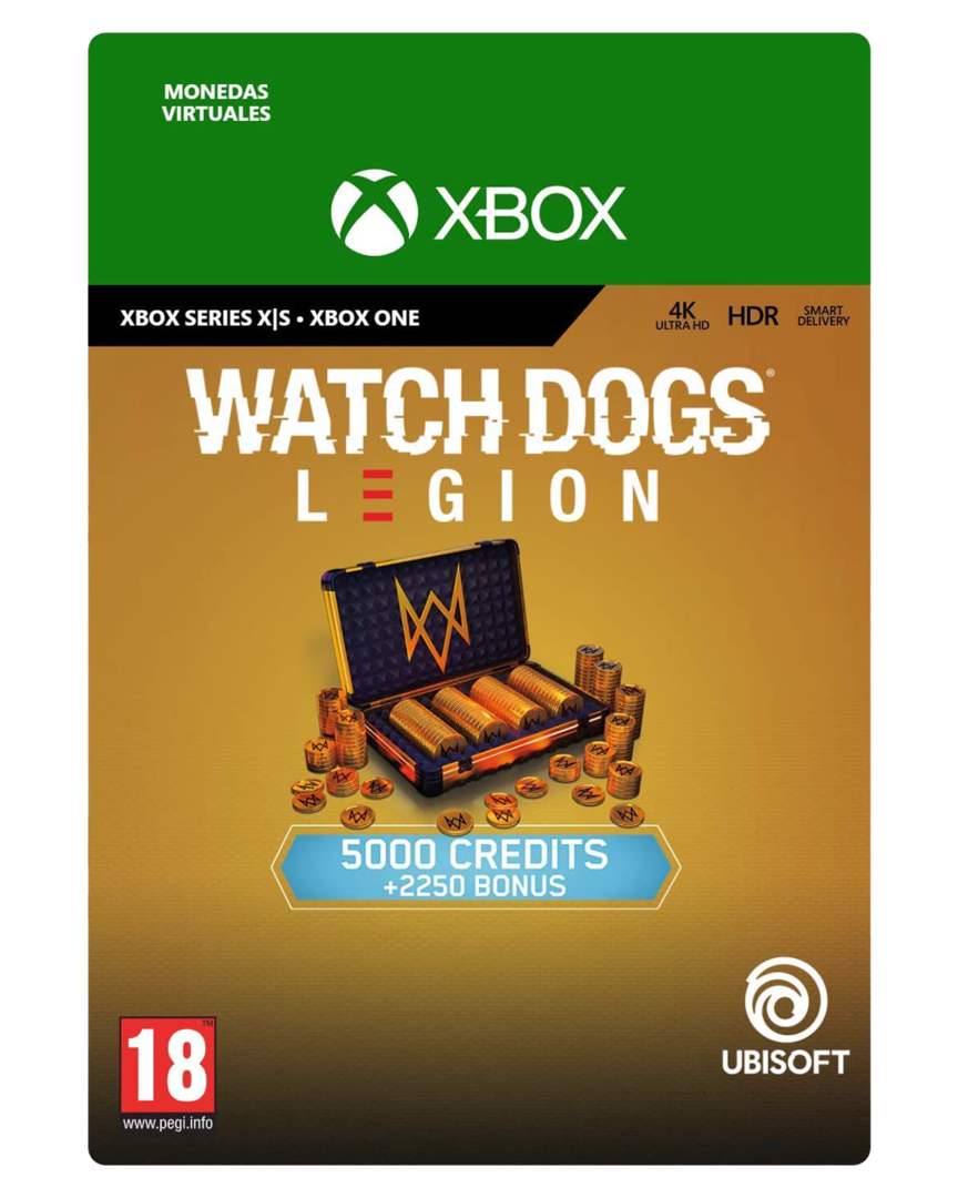 Watch dogs legion 7250 créditos wd