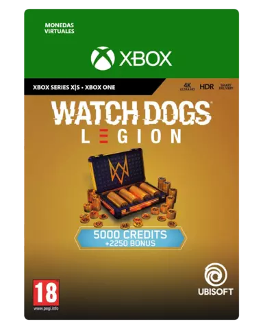 Comprar Watch Dogs Legion 7250 Créditos WD  Xbox Live Xbox One
