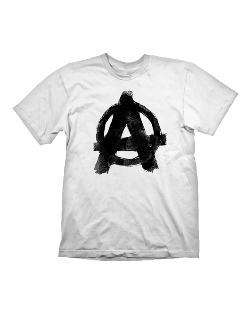 Camiseta anarchy rage 2 blanca talla s