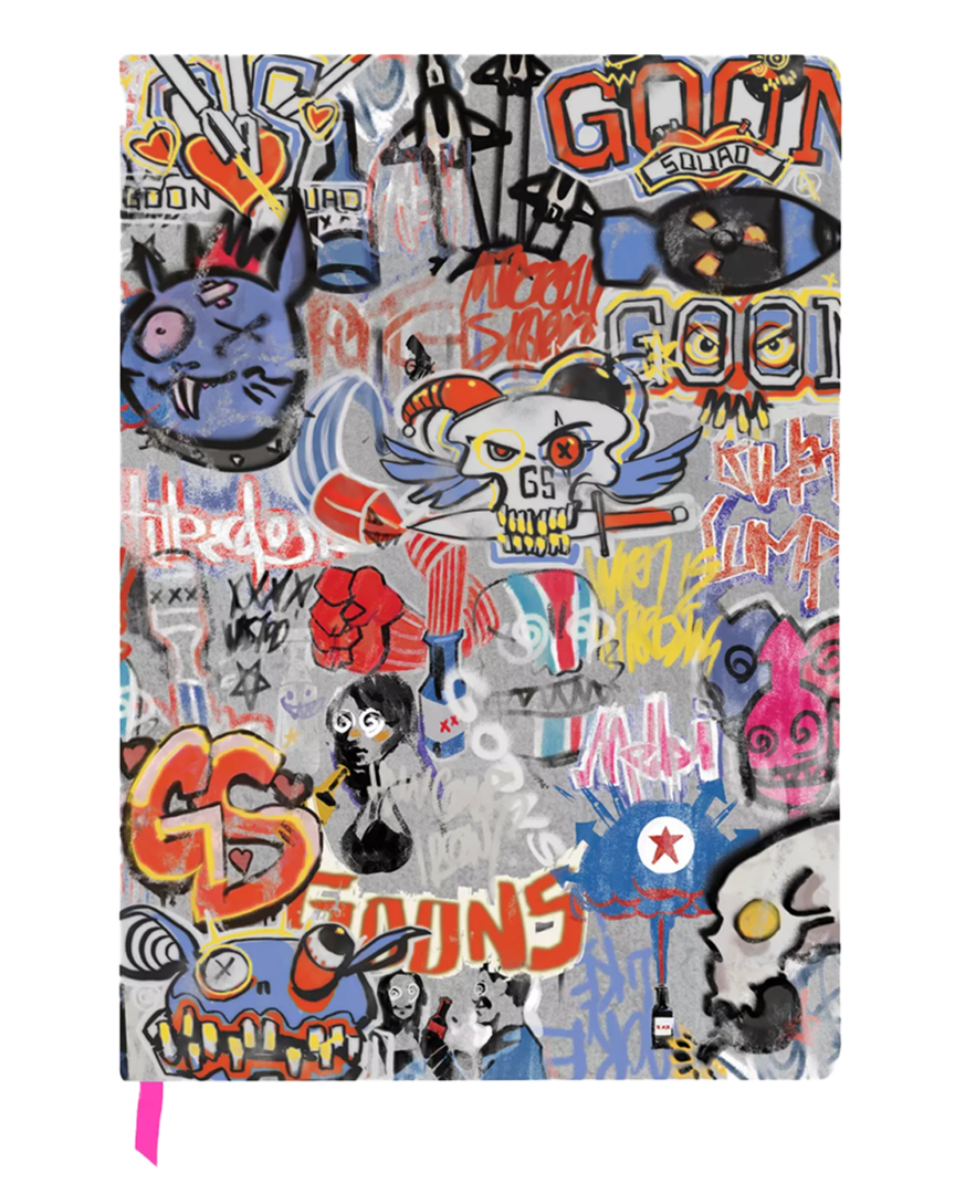 Cuaderno a5 goon graffiti rage 2