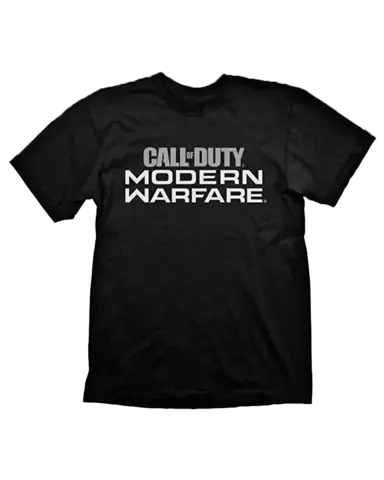 Comprar Camiseta Negra Logo Call of Duty Modern Warfare Talla L - Talla L, Camiseta