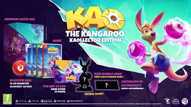 Comprar Kao the Kangaroo Edición Kaollector Switch Coleccionista