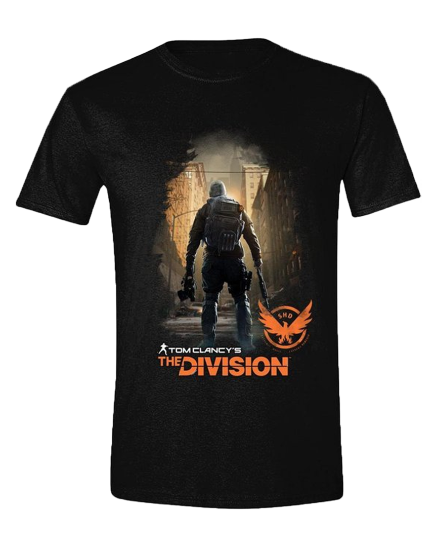 Camiseta negra operations dark winter the division talla l