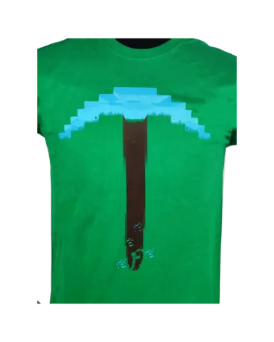 Comprar Camiseta Verde Pico Minecraft Talla 12/13 años Talla 12-13 Años