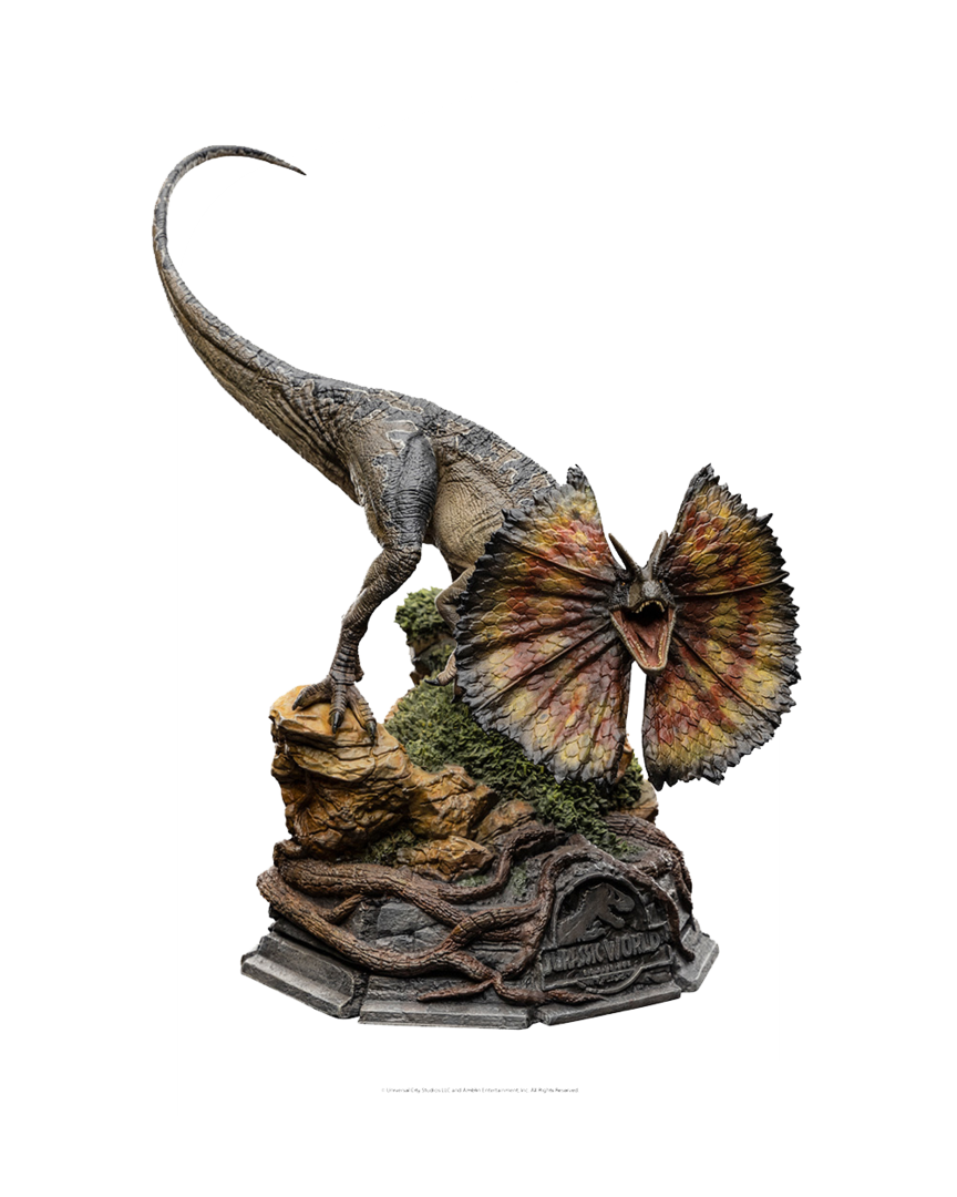 Figura dilophosaurus jurassic world dominion 13 cm
