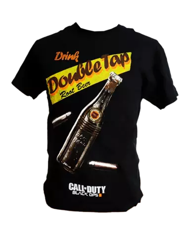 Comprar Camiseta Negra Call of Duty Black Ops 3 Double Tap Talla L Talla L