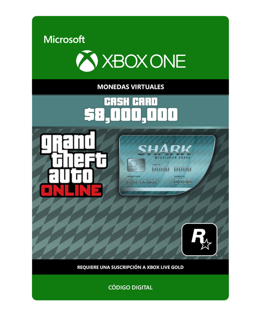 Grand theft auto v: megalodon shark card