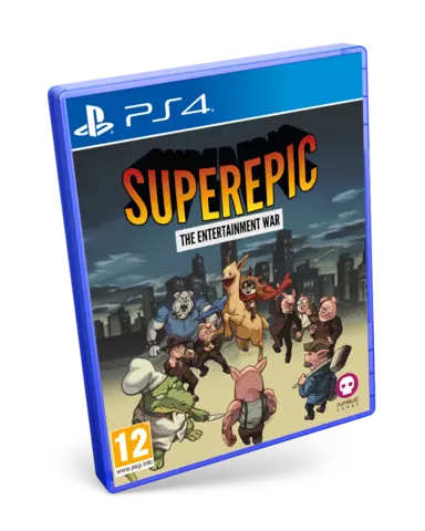 Comprar SuperEpic: The Entertainment War PS4 Estándar