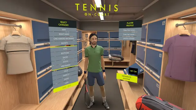 Comprar Tennis on Court VR2 PS5 Estándar screen 5