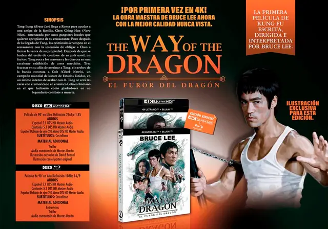 Comprar Furia Oriental Edición 4K Ultra HD + Blu-ray Edición 4K Ultra HD + Blu-Ray