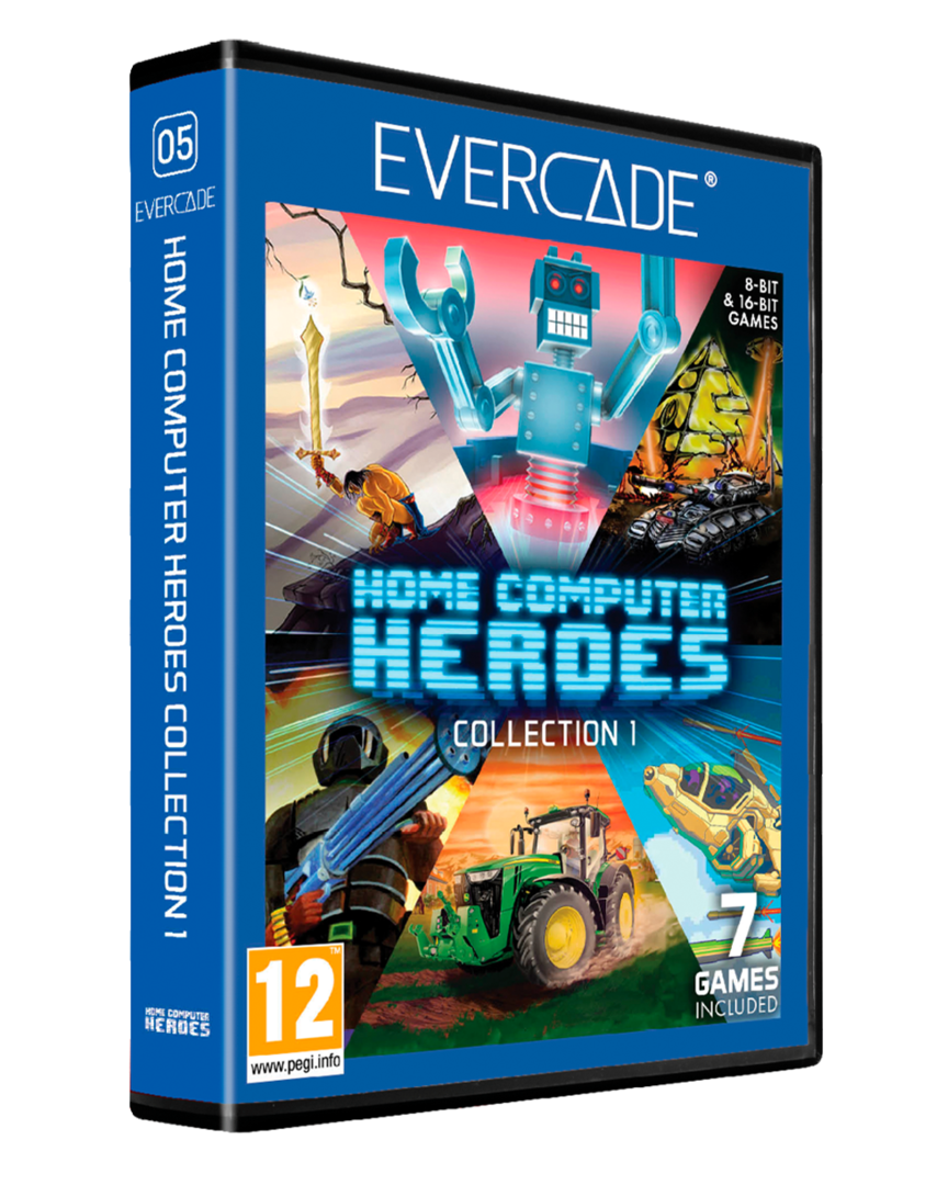 Cartucho Evercade Home Computer Heroes Collection 1