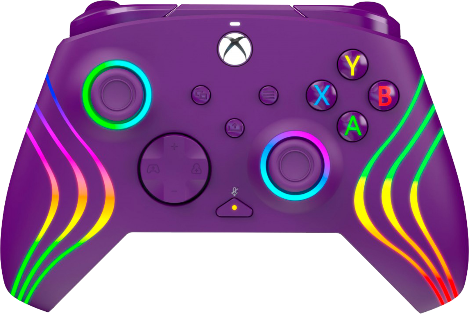 Mando Afterglow Wave Purple con Cable con Licencia Oficial
