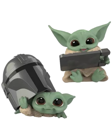 Comprar Pack Figuras Baby Yoda Casco & Tablet Star Wars: The Madalorian Figuras de Videojuegos