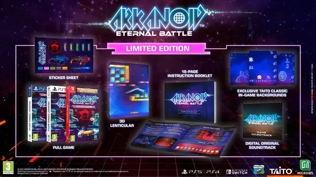 Comprar Arkanoid: Eternal Battle Edición Limitada Switch Limitada