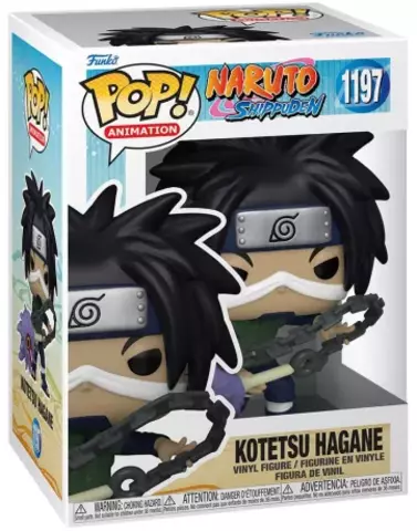 Comprar Figura POP! Kotetsu Hagane Con Arma Naruto Shippuden 9cm Figuras de Videojuegos
