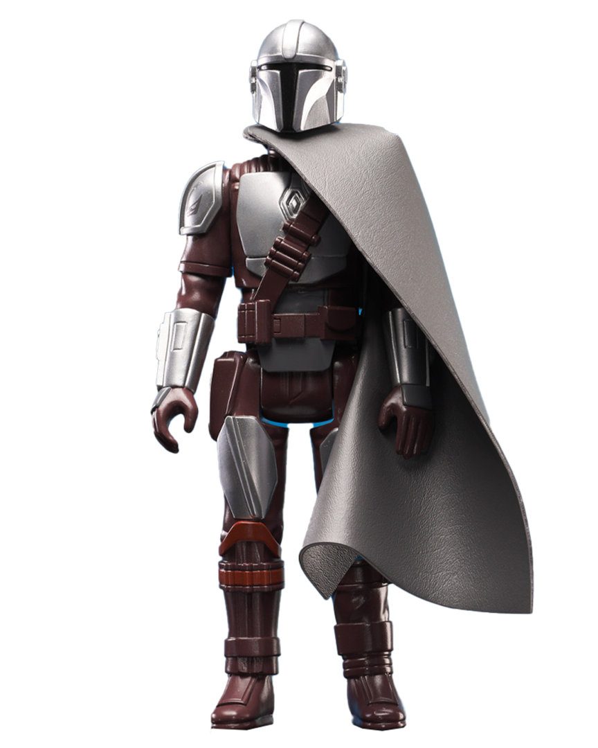Figura the mandalorian star wars jumbo vintage kenner 30 cm