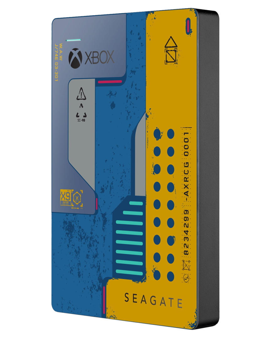 Disco Duro HDD Externo Seagate Cyberpunk 2077 Xbox One 2TB