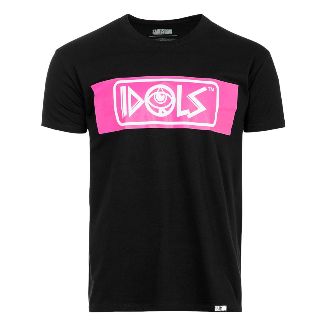 Camiseta idols spray saints row negro talla l