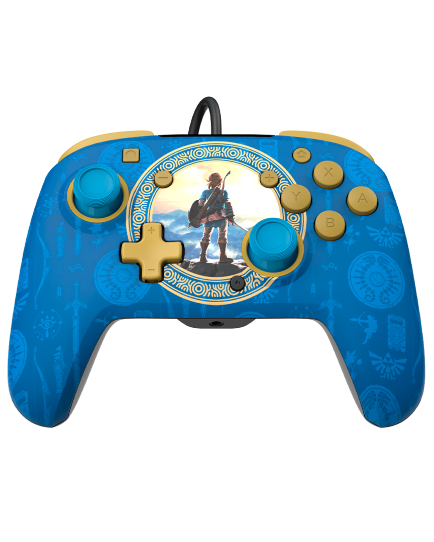 Mando rematch hyrule azul the legend of zelda