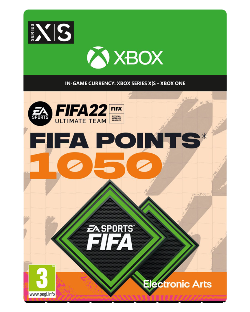 Fifa 22: ultimate team 1050 puntos fut