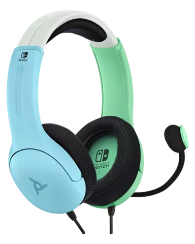 Comprar Auriculares LVL40 Azul y Verde Gaming Licenciados Switch