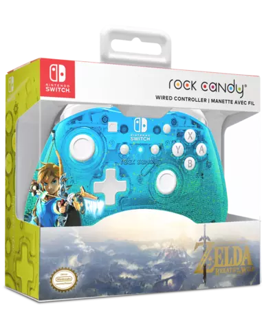 Comprar Mando Rock Candy The Legend of Zelda con Cable Switch The Legend of Zelda