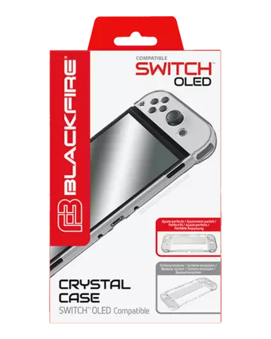 Comprar Blackfire Carcasa Rígida Crystal Case Switch Oled Switch