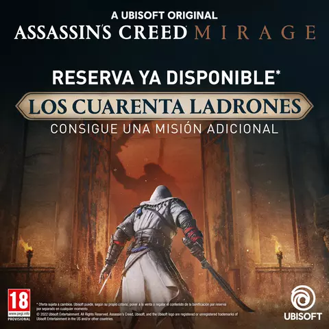 DLC Los Cuarenta Ladrones - Assassin's Creed Mirage - PS4