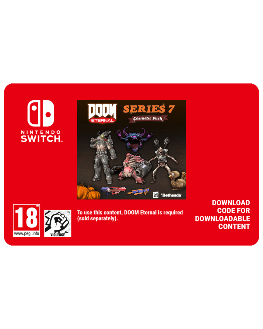 Doom eternal pack cosmético serie 7