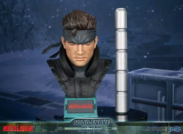 Comprar Busto Snake Metal Gear Solid Solid Gran Tamaño 56 cm Bustos