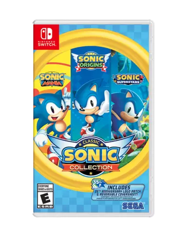Carátula de Classic Sonic Collection (Import) para Switch (edición PAL España)