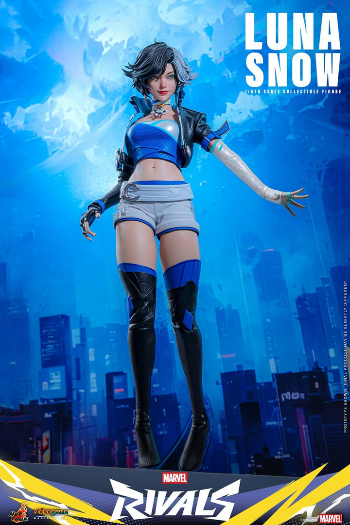 Figura luna snow marvel rivals videogame masterpiece 1/6 hot toys