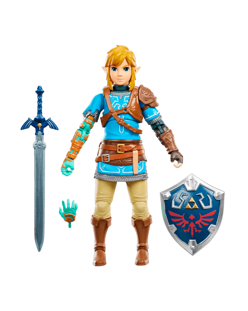 Figura link the legend of zelda: tears of the kingdom heroes of hyrule hasbro