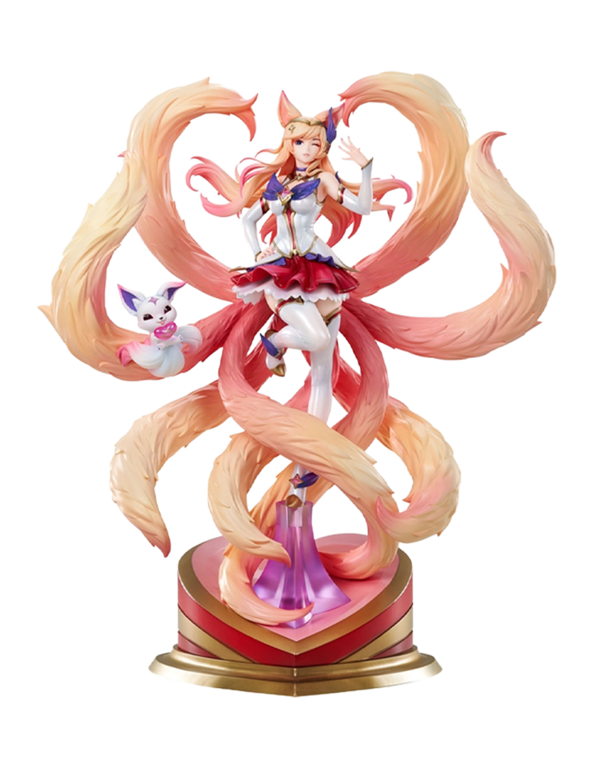 Estatua guardiana estelar ahri league of legends 37 cm