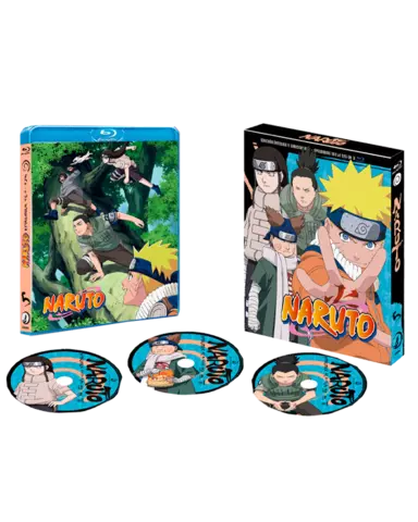 Comprar Naruto Box 5 Episodios 101-125 Bluray Estándar Blu-ray