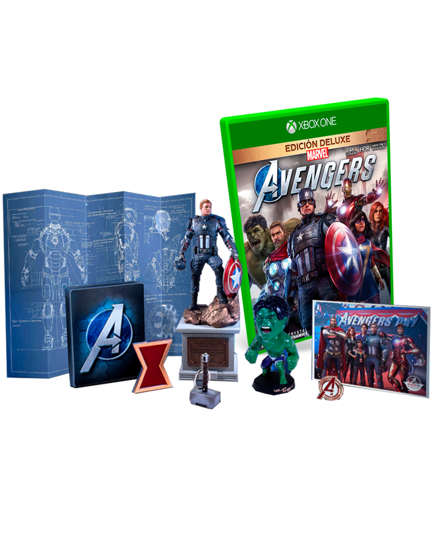 Marvel's avengers: edición más poderosa de la tierra