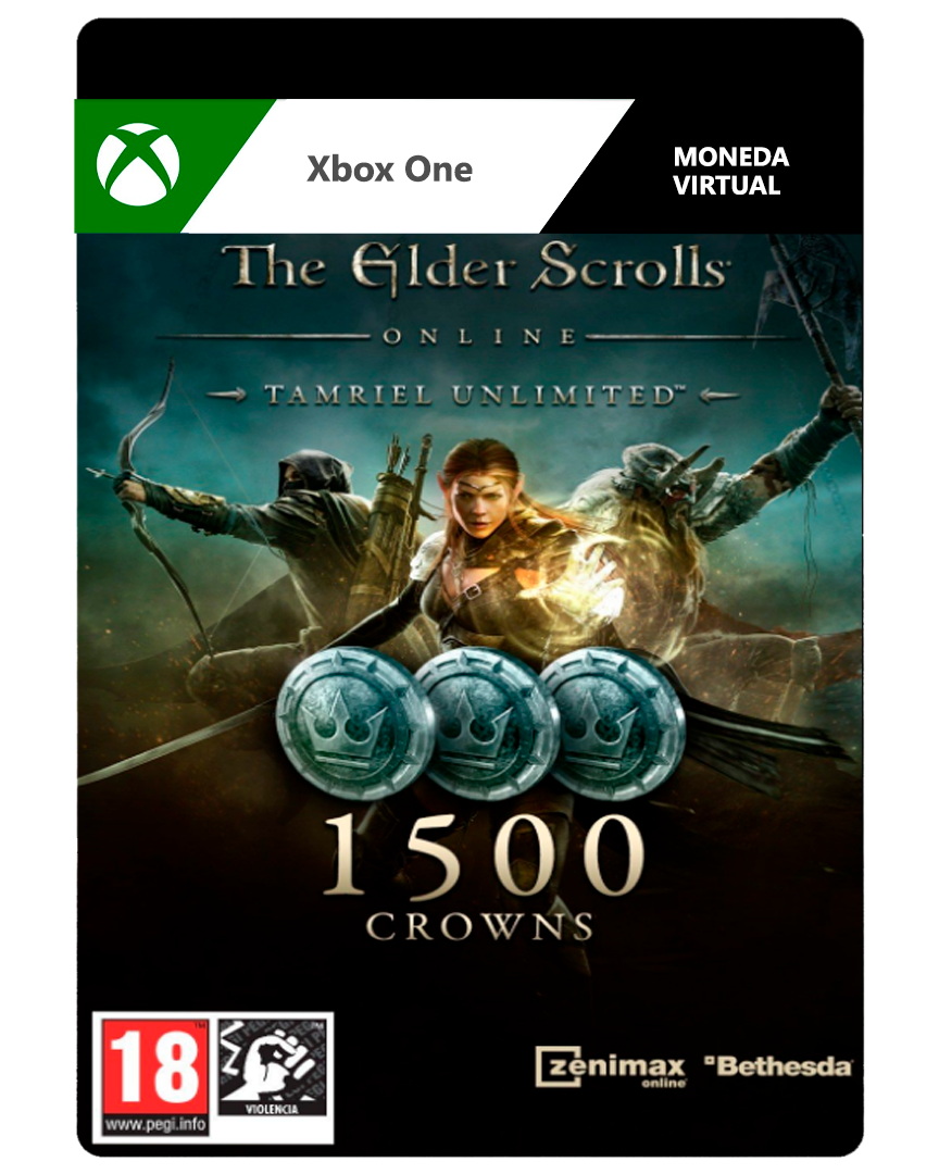 The elder scrolls online 1500 crowns edición tamriel unlimited