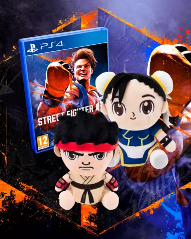 Comprar Packs Street Fighter 6 con Peluche - PS4 - Pack Chun-Li, Pack Ryu, PS4