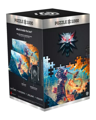 Comprar Puzzle 1000 Piezas Geralt vs Grifo The Witcher III 
