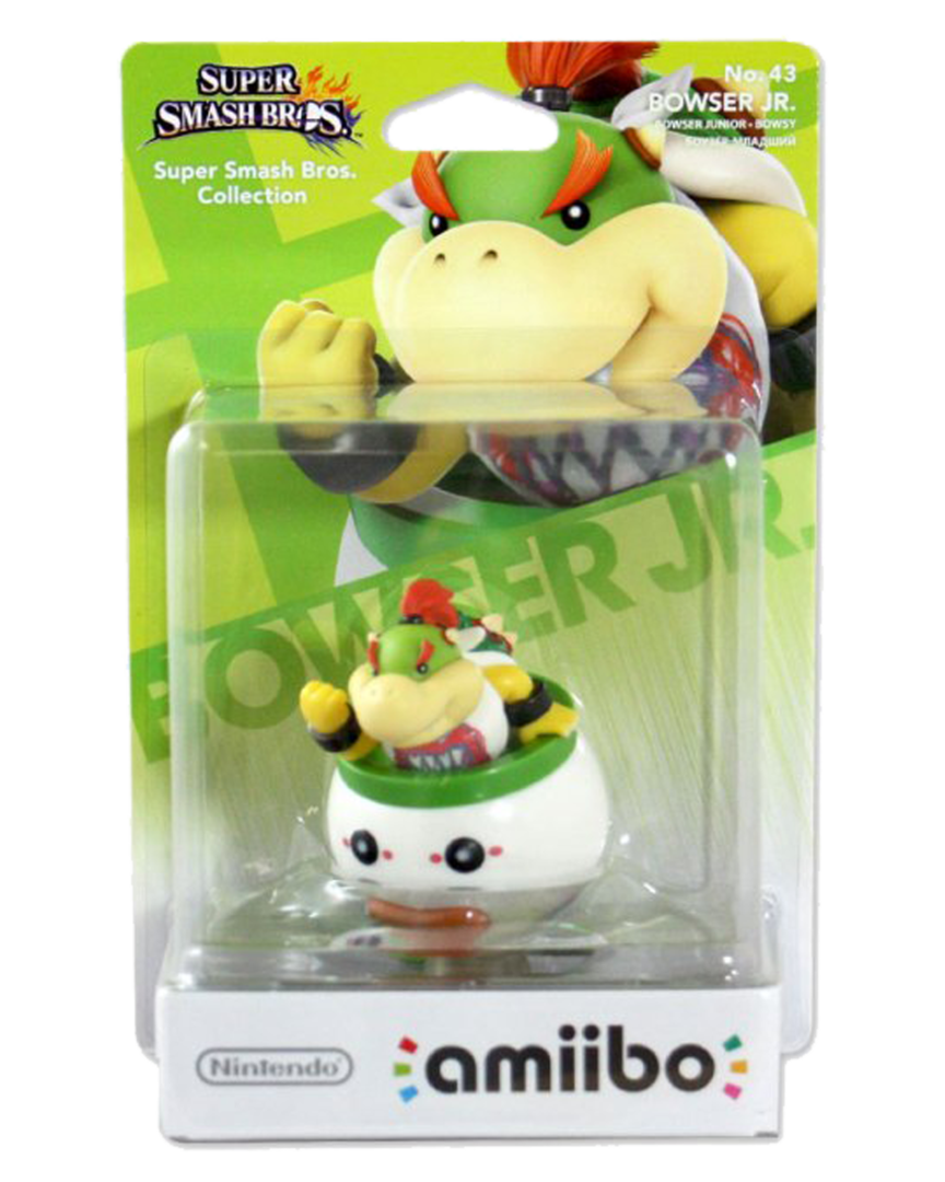 Figura amiibo bowser jr. (serie ssb)