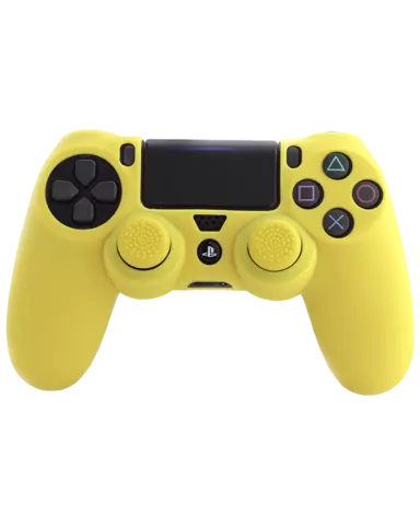 Comprar Funda + Grips Dualshock 4 Amarillo FR-TEC PS4