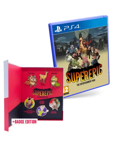 Comprar SuperEpic: The Entertainment War Edición Coleccionista PS4 Coleccionista