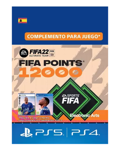 FIFA 22: Ultimate Team 12000 Puntos FUT