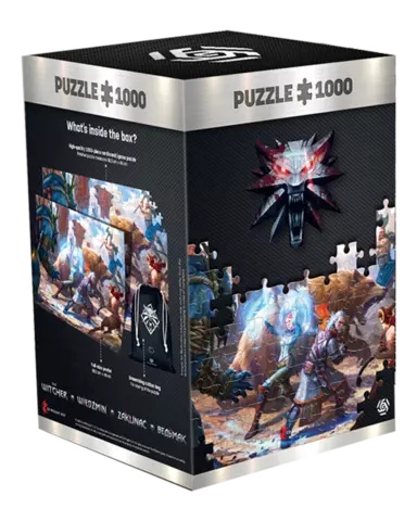 Comprar Puzzle 1000 Piezas The Witcher: Geralt & Triss in Battle 