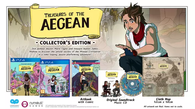 Comprar Treasures of the Aegean Edición Coleccionista PS4 Coleccionista