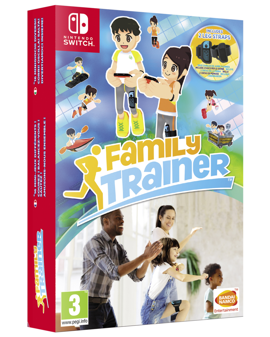 Family Trainer 2021 Pack + 2 correas para la pierna