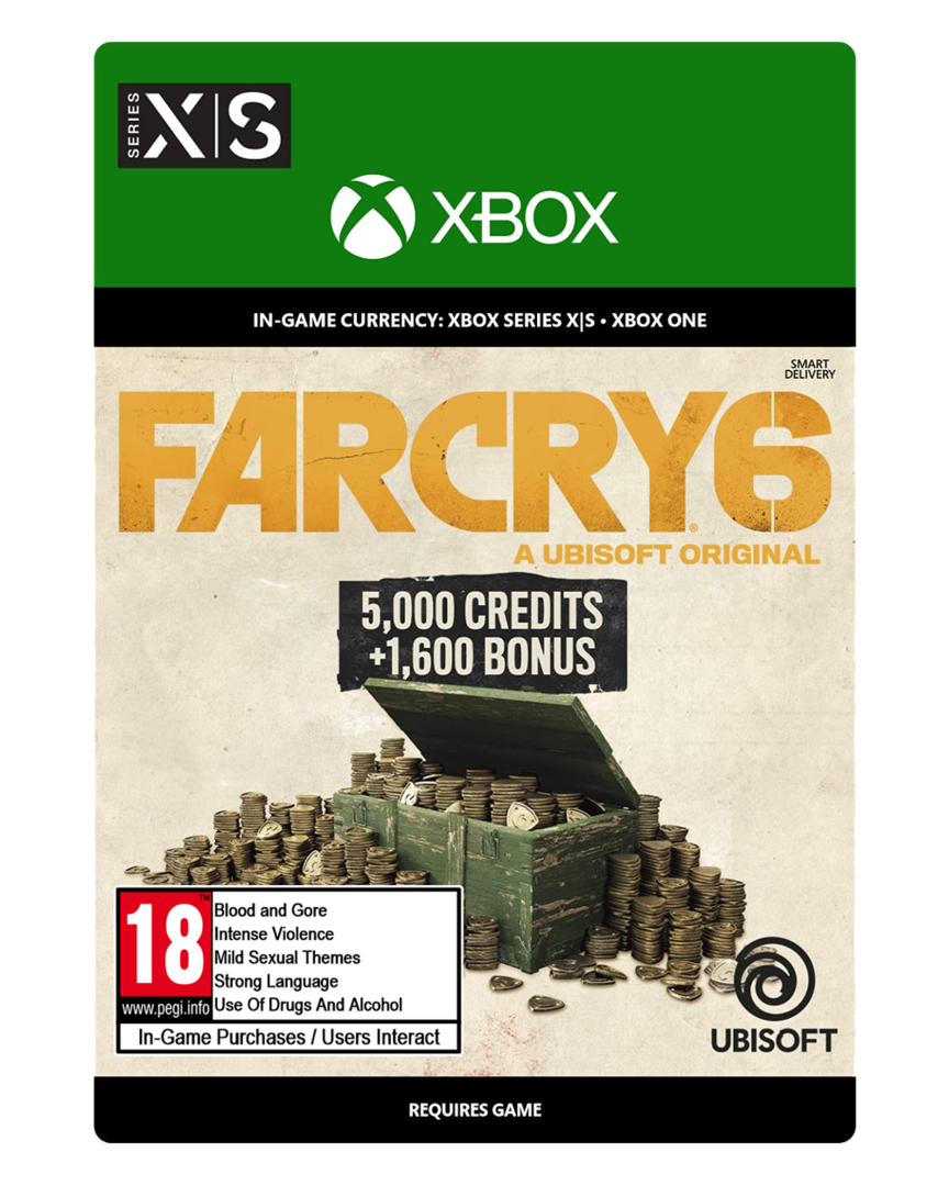 Far cry 6 pack xl 6600 créditos